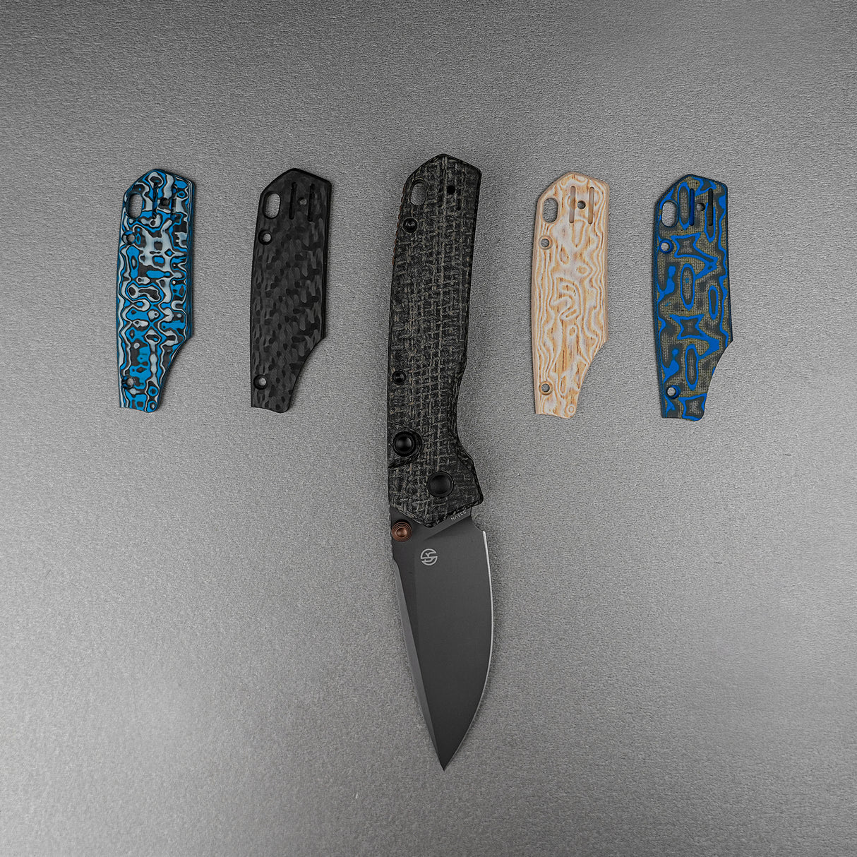 Psyop 299 | Black Norplex UltreX Micarta™ + Destroyer Grey S35VN - A2230