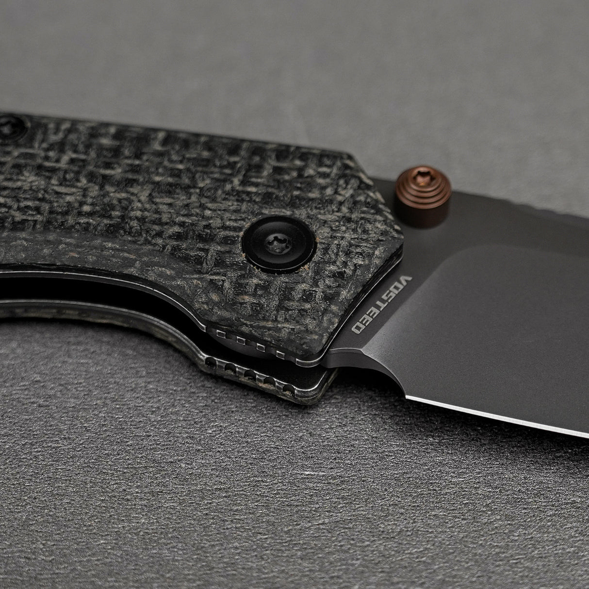 Psyop 299 | Black Norplex UltreX Micarta™ + Destroyer Grey S35VN - A2230