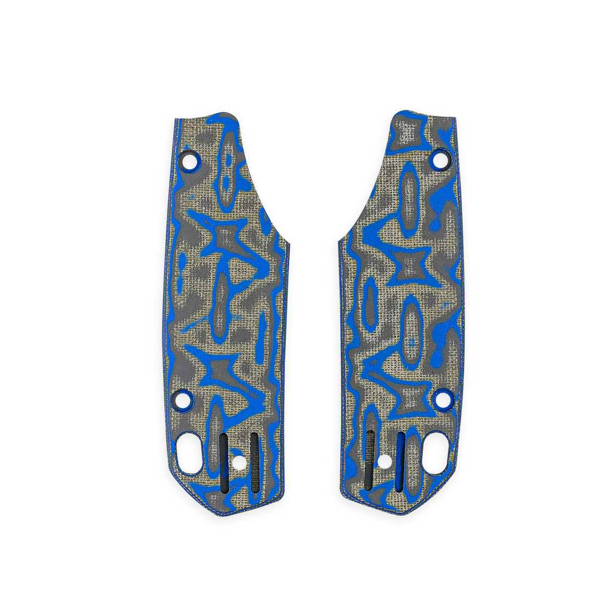 Psyop 299 Handle | Blue Ocean Micarta - W0404