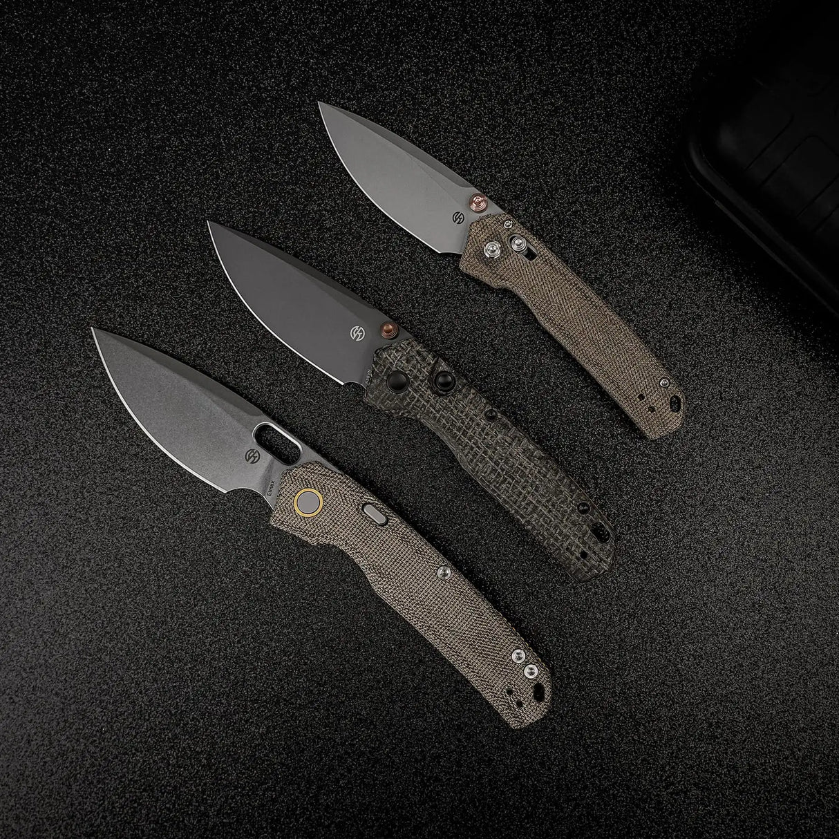 Psyop 299 | Black Norplex UltreX Micarta™ + Destroyer Grey S35VN - A2230