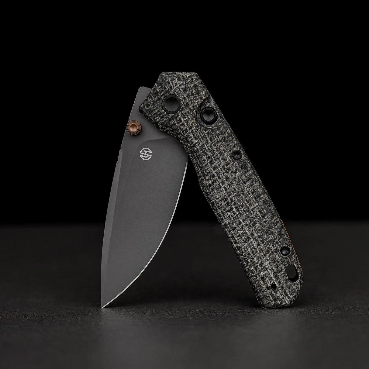 Psyop 299 | Black Norplex UltreX Micarta™ + Destroyer Grey S35VN - A2230