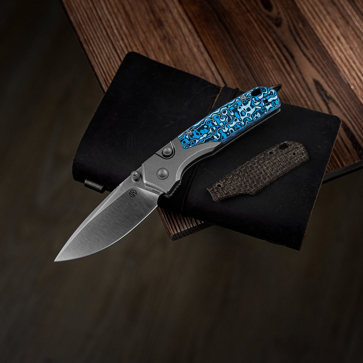 Psyop 299 Handle | Blue Carbon Fibre - W0401