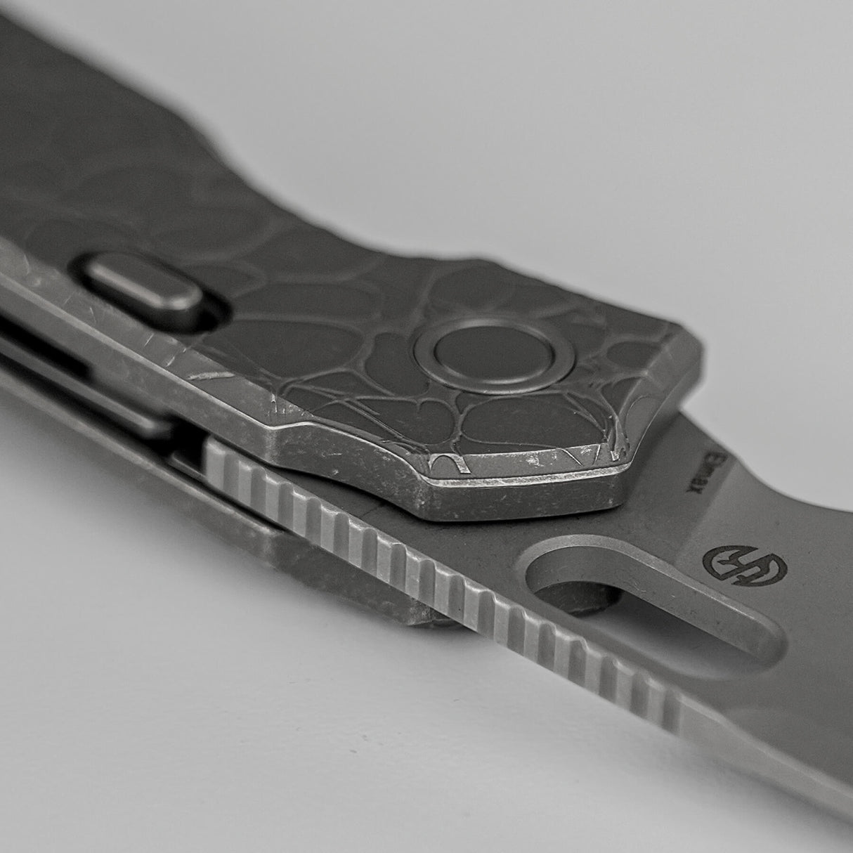 Psyop | Acid Etched Dim Gray Titanium + Elmax - A2222