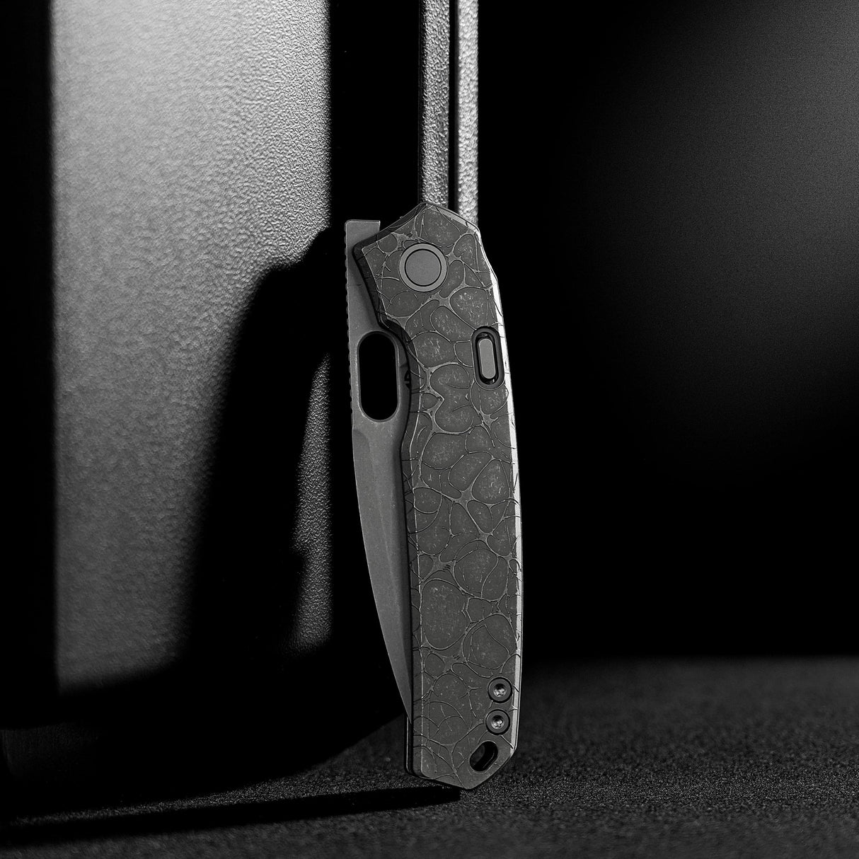 Psyop | Acid Etched Dim Gray Titanium + Elmax - A2222