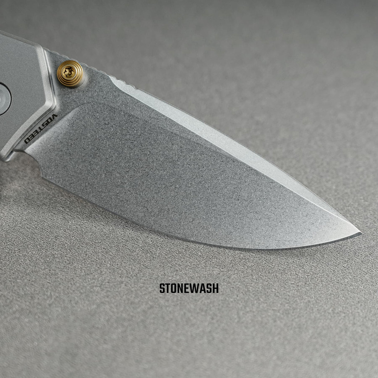 Psyop 299 | Red Micarta + Stonewashed S35VN - A2217