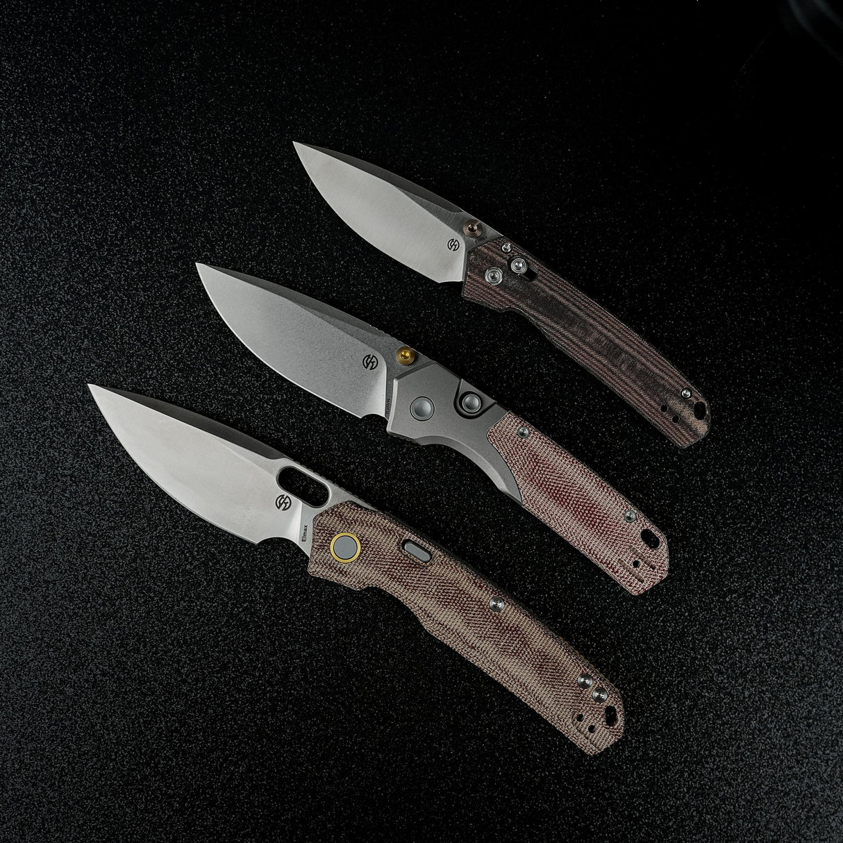 Psyop 299 | Red Micarta + Stonewashed S35VN - A2217