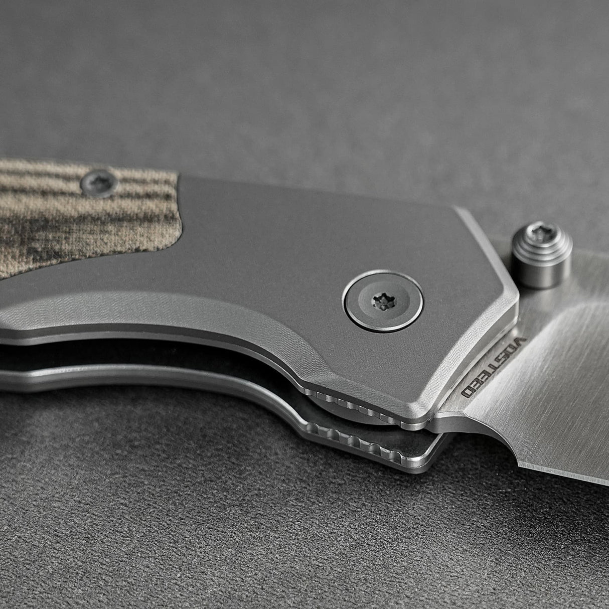 Psyop 299 | Green Micarta + Satin S35VN - A2218