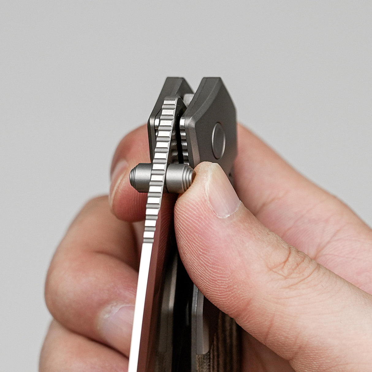 Psyop 299 | Green Micarta + Satin S35VN - A2218