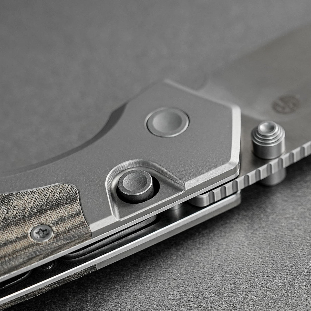 Psyop 299 | Green Micarta + Satin S35VN - A2218