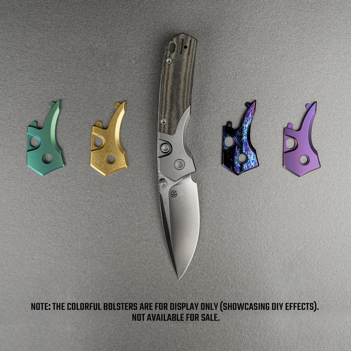 Psyop 299 | Green Micarta + Satin S35VN - A2218