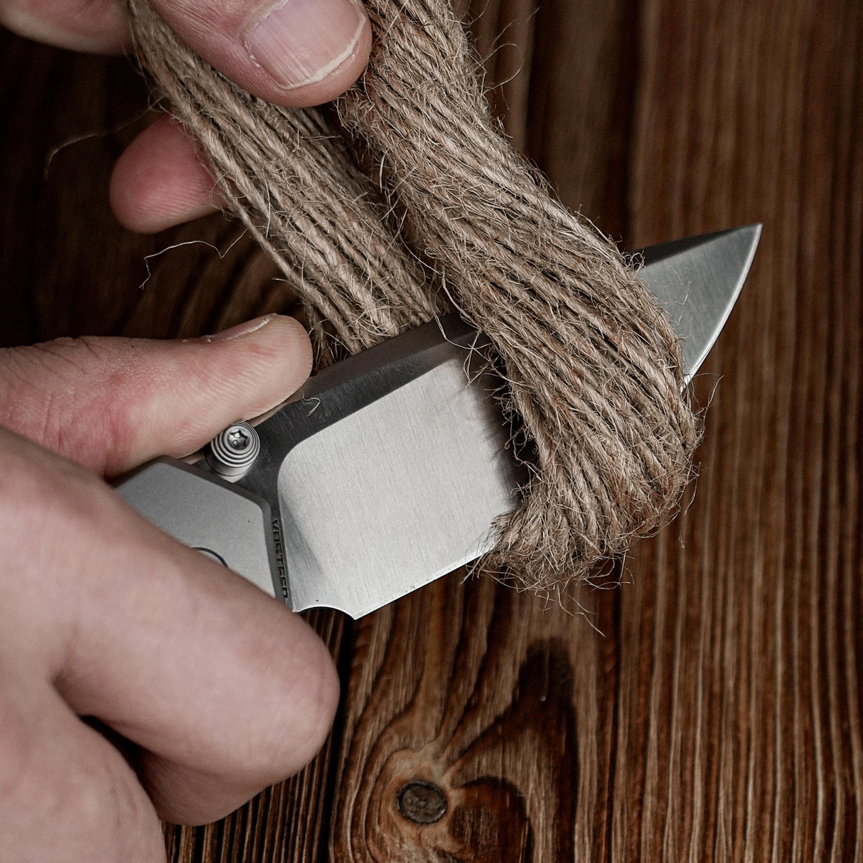 Psyop 299 | Green Micarta + Satin S35VN - A2218