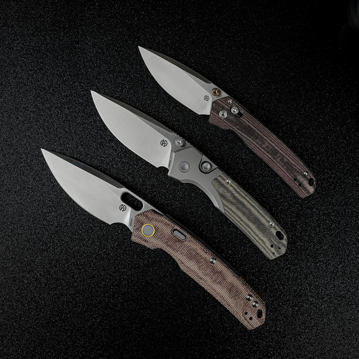 Psyop 299 | Green Micarta + Satin S35VN - A2218