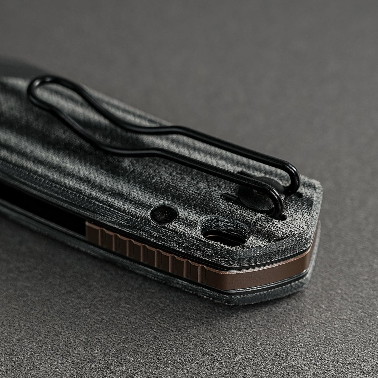 Psyop 299 | Black Micarta + Stonewash S35VN - A2219