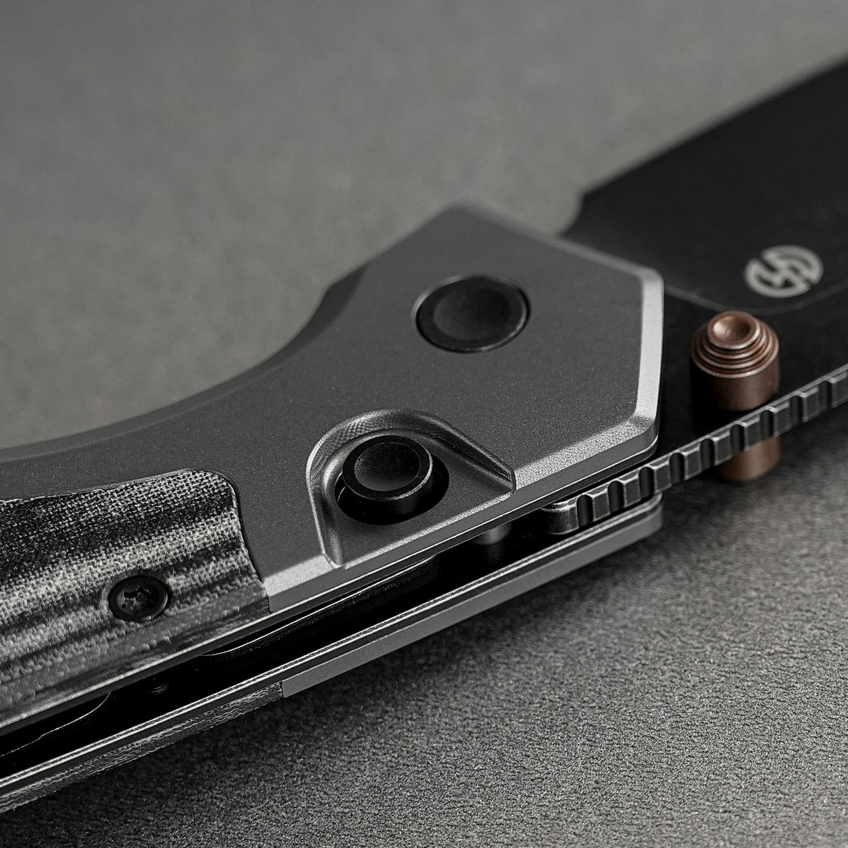 Psyop 299 | Black Micarta + Stonewash S35VN - A2219