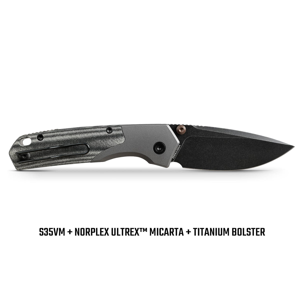 Psyop 299 | Black Micarta + Stonewash S35VN - A2219