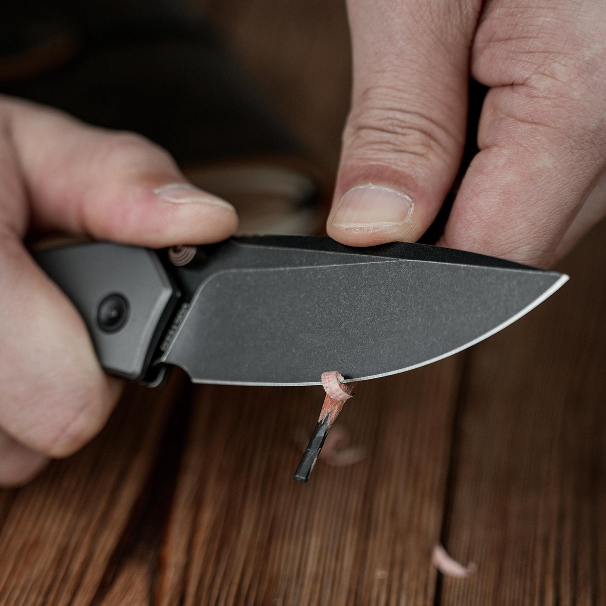 Psyop 299 | Black Micarta + Stonewash S35VN - A2219