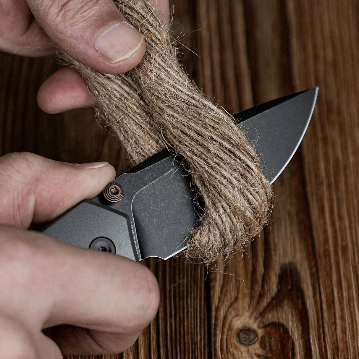 Psyop 299 | Black Micarta + Stonewash S35VN - A2219