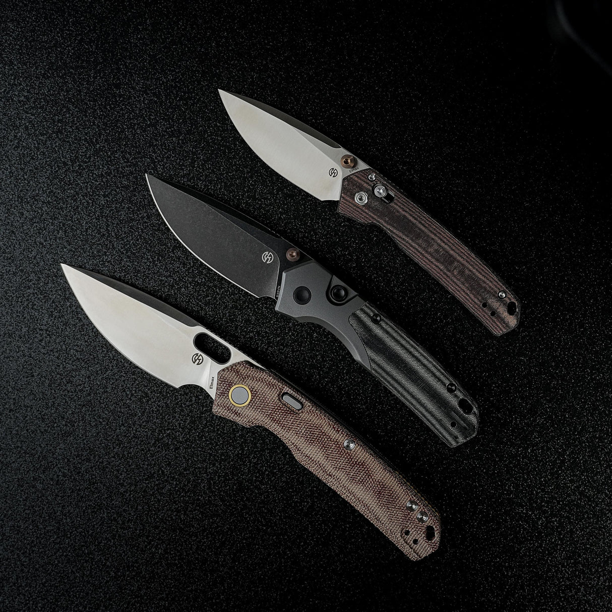 Psyop 299 | Black Micarta + Stonewash S35VN - A2219