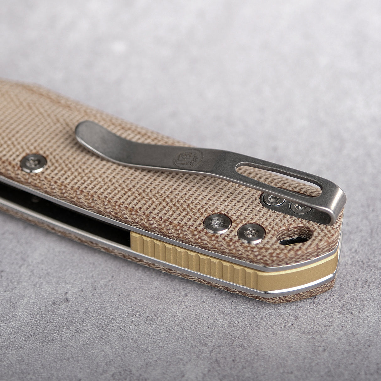 Psyop | Natural Norplex UltreX™ Micarta + Stonewash Elmax - A2210
