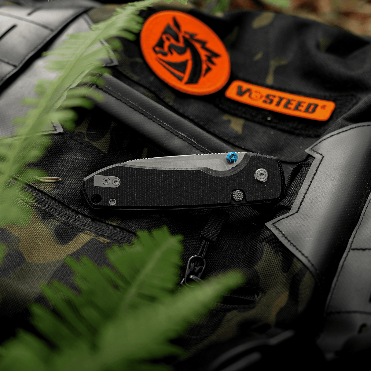 Raccoon 2.0 - Top Liner Lock | Black Micarta + 14C28N Drop Point - A2903