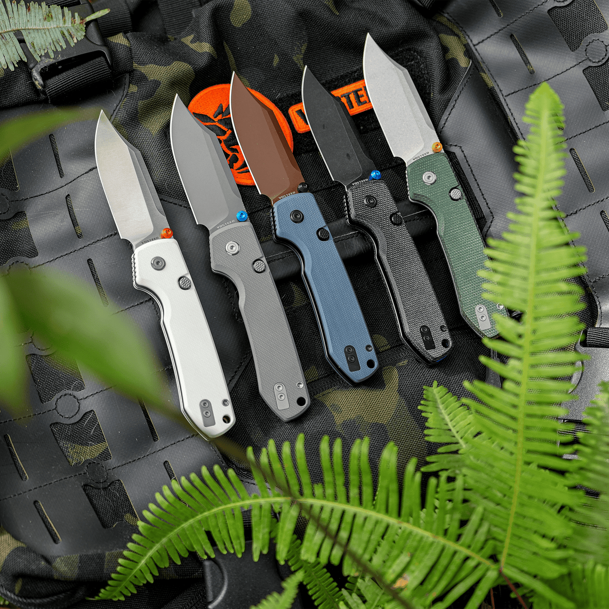 Raccoon 2.0- Top Liner Lock | Grey G10 + Destroyer Grey 14C28N Bowie - A2918