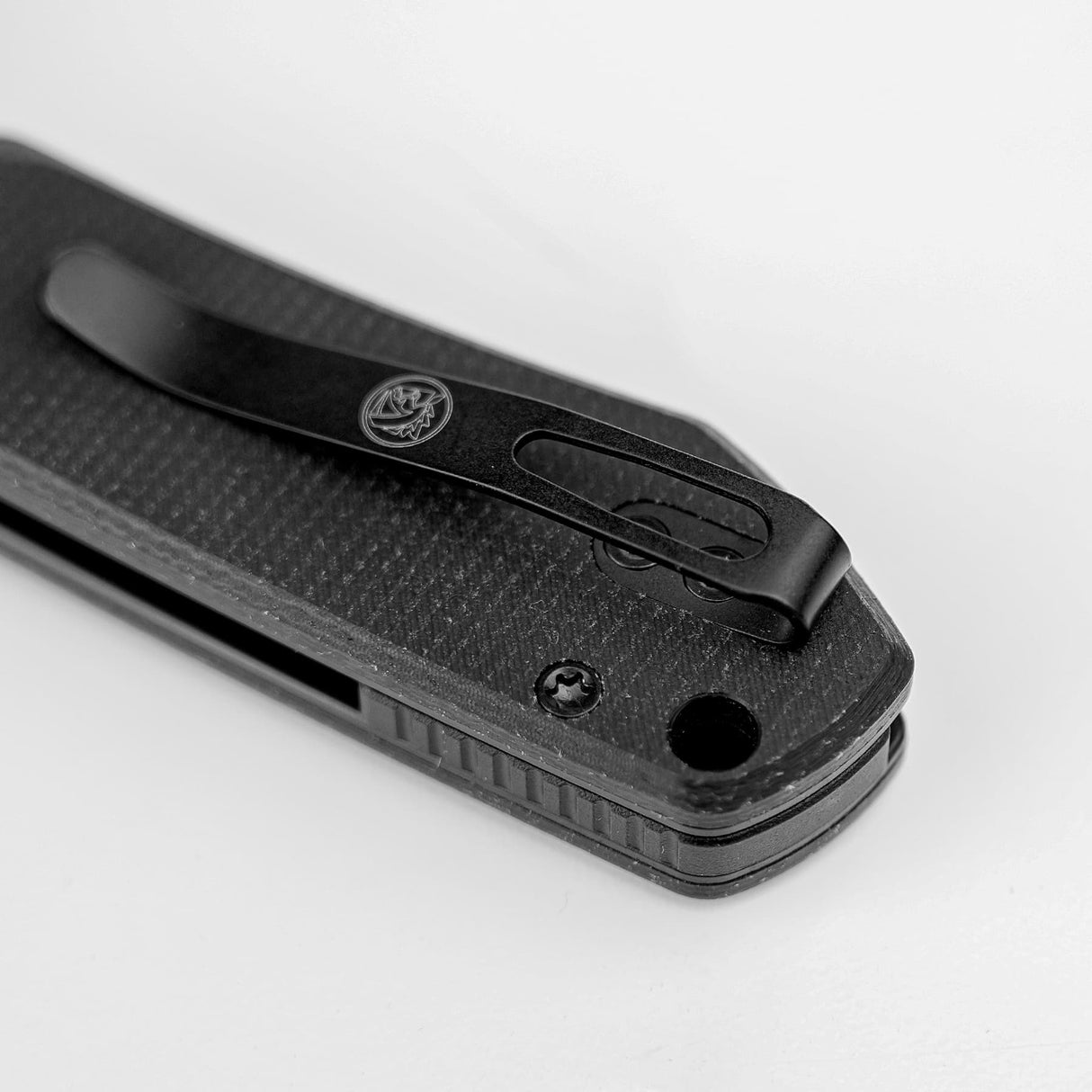 Raccoon 2.0 Top Liner Lock | Black Micarta + Copper Dune 14C28N Sheepsfoot - A2928