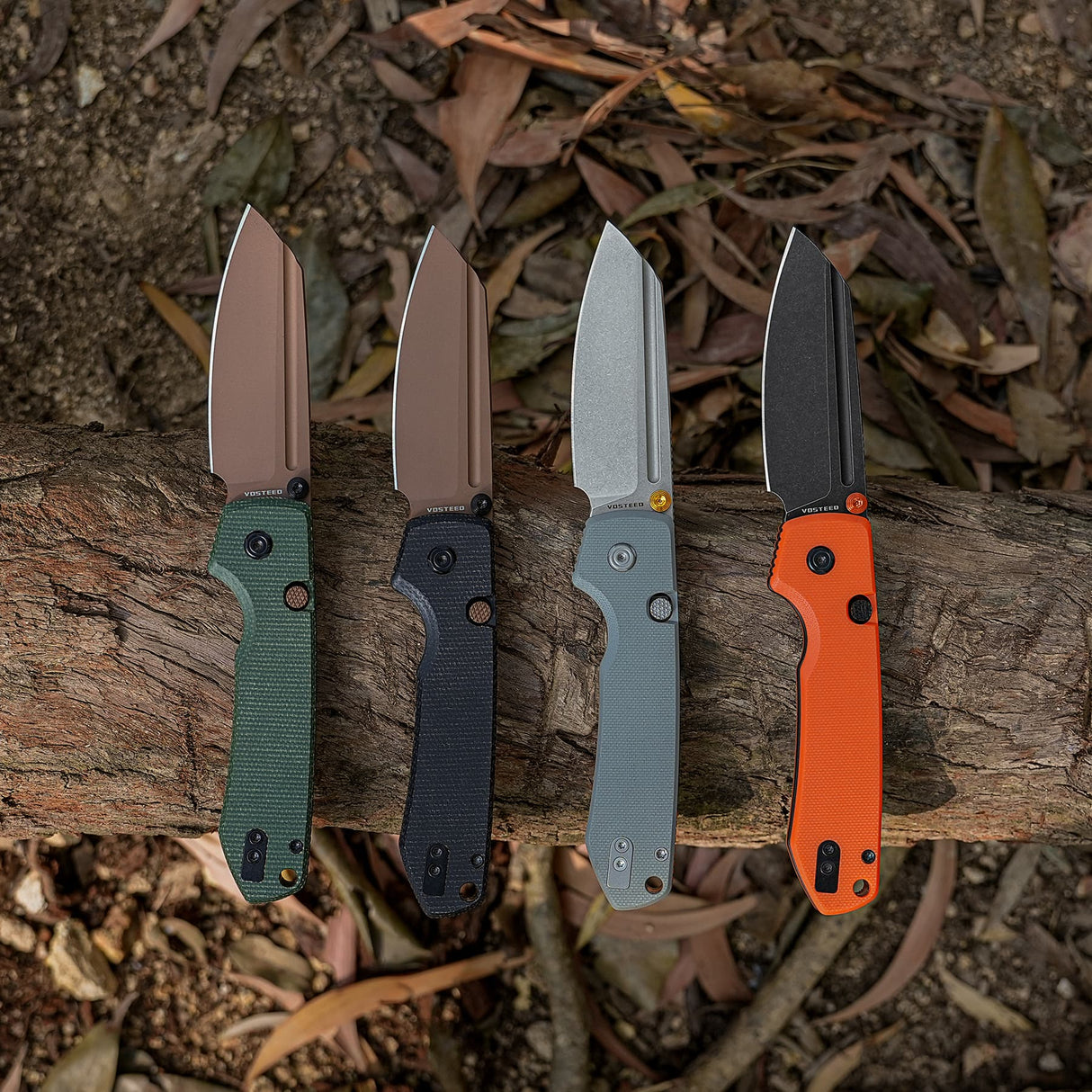 Raccoon 2.0 Top Liner Lock | Black Micarta + Copper Dune 14C28N Sheepsfoot - A2928