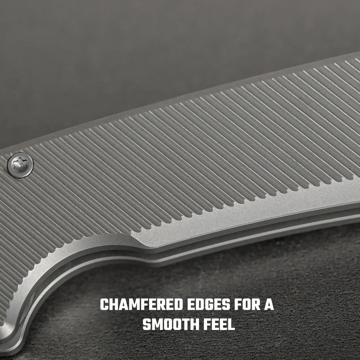 Raccoon V | Dim Grey Titanium + Satin Blade