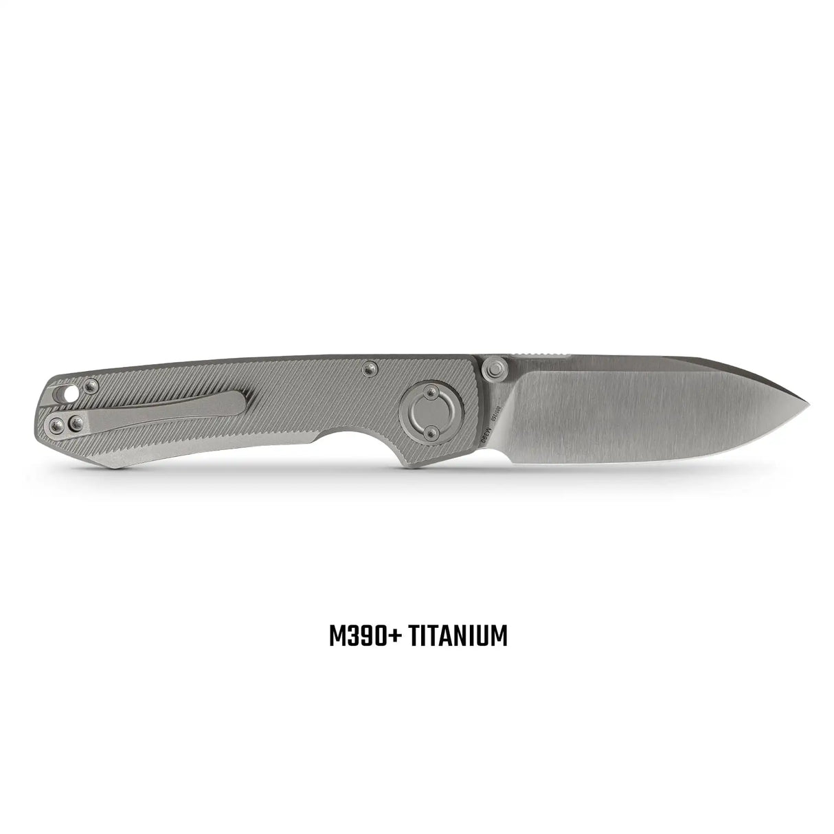 Raccoon V | Dim Grey Titanium + Satin Blade