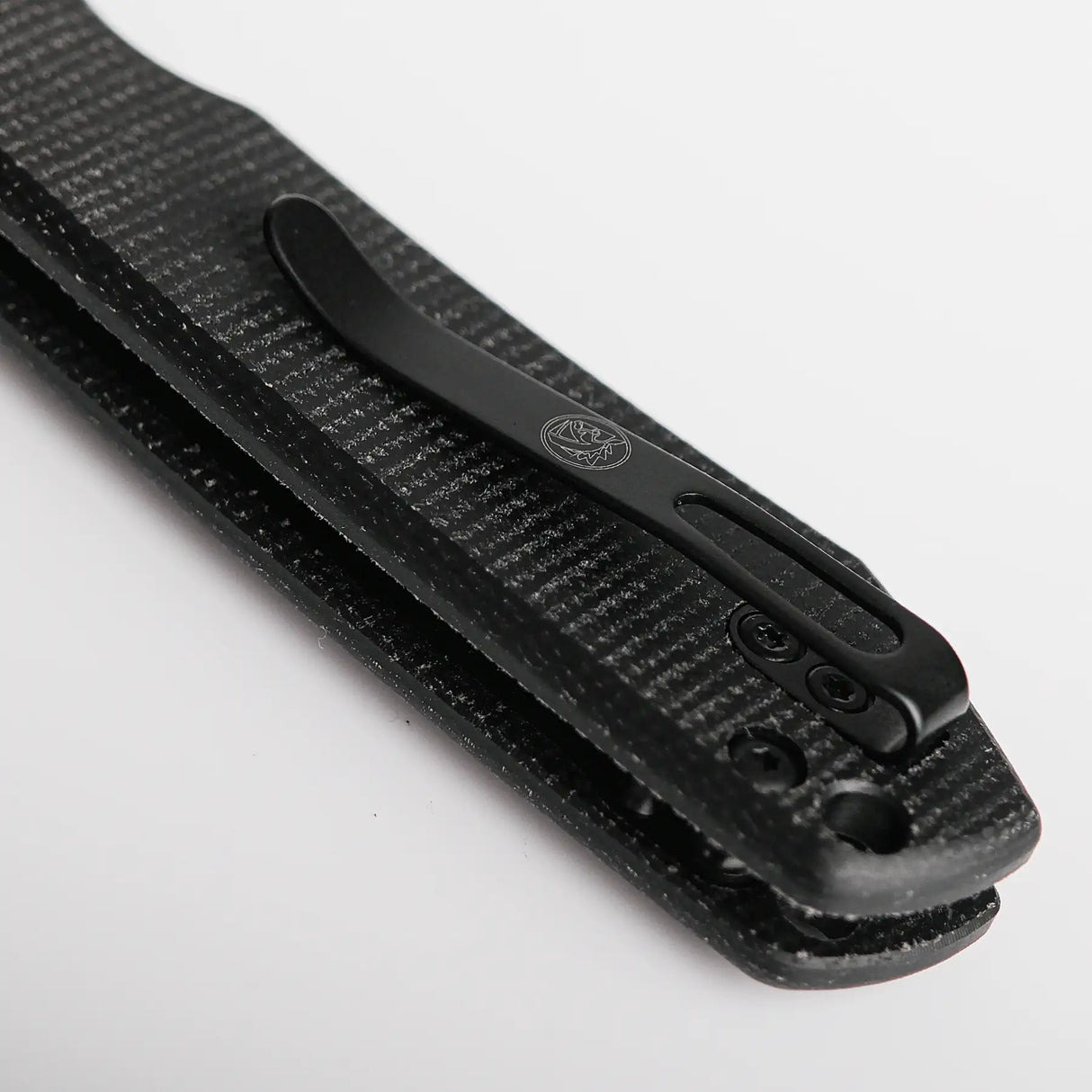 Raccoon - Top Liner Lock | Black Micarta + 14C28N Drop Point - A2902