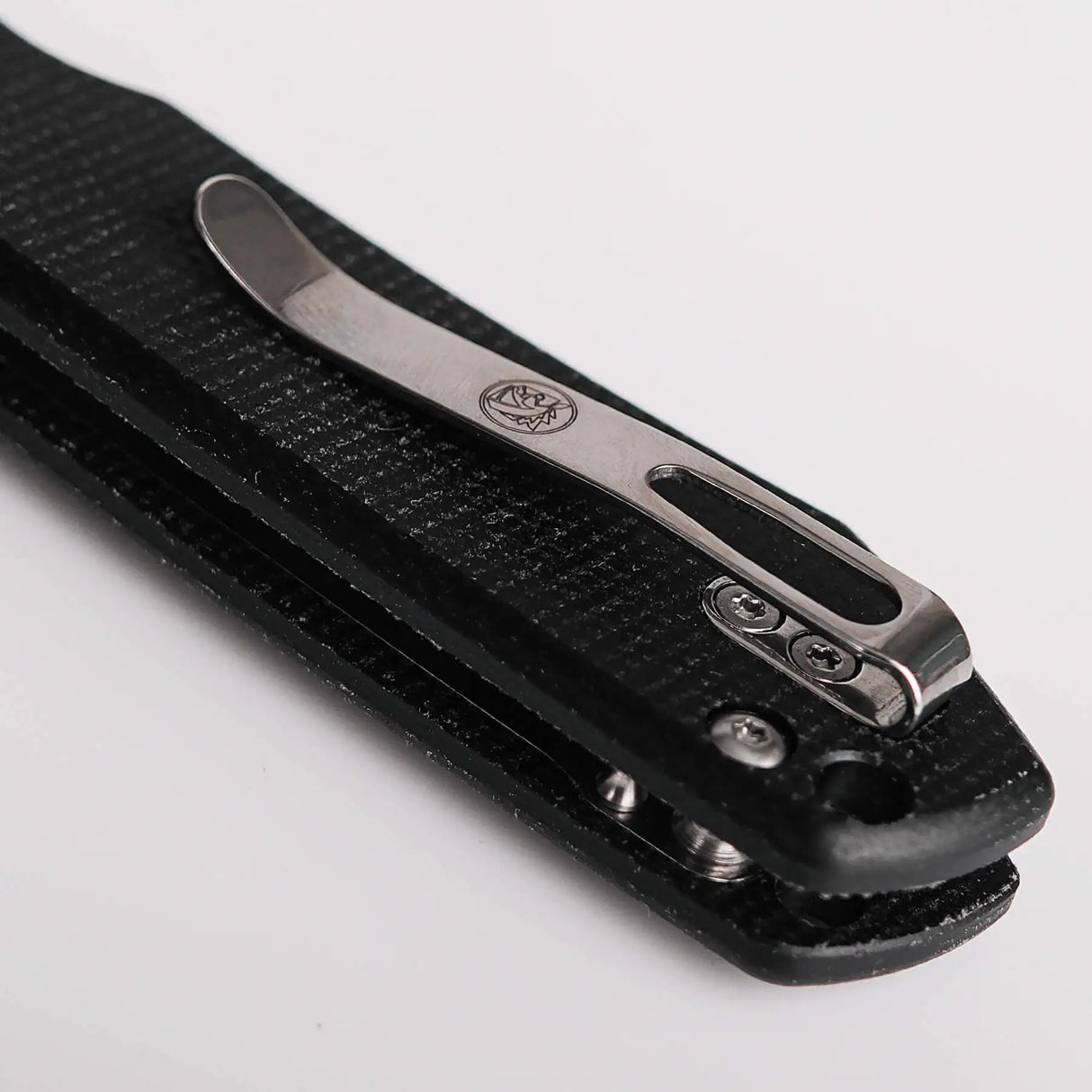 Raccoon - Top Liner Lock | Black Micarta + 14C28N Drop Point - A2903