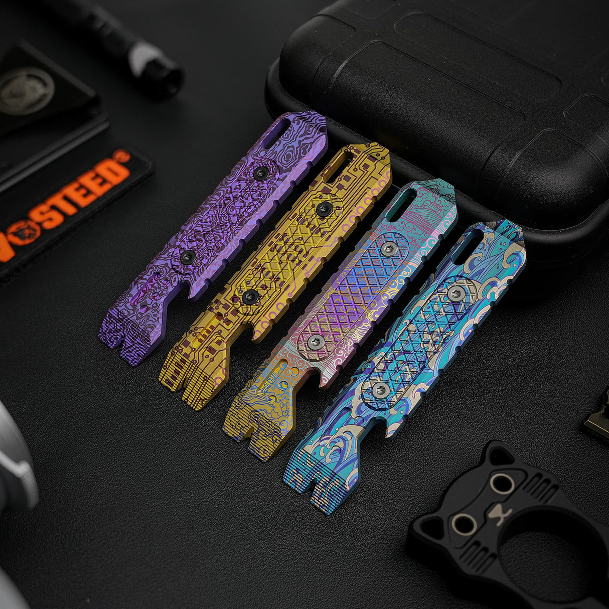 Shark Bomb Prybar 2.0 | Golden Circuit Ti - X0173