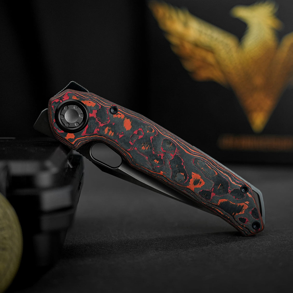 Thunderbird V | FatCarbon Mars Valley + Obsidian DLC M390 - A0320