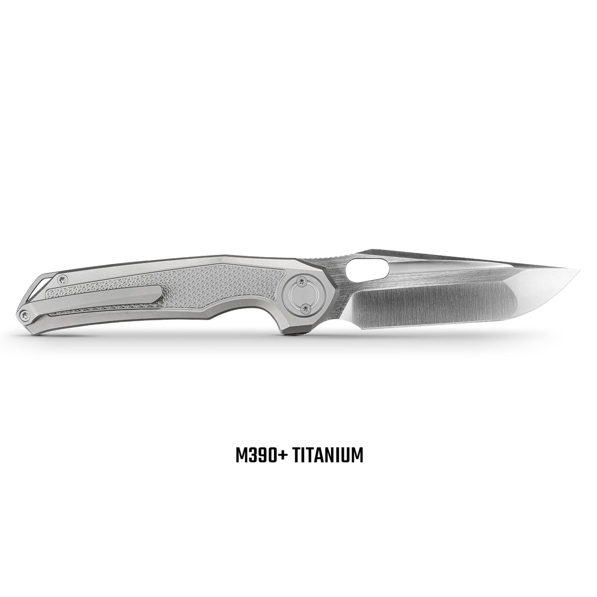 Thunderbird V | Grey Ti + Dual Satin & Bead Blast M390 - A0324