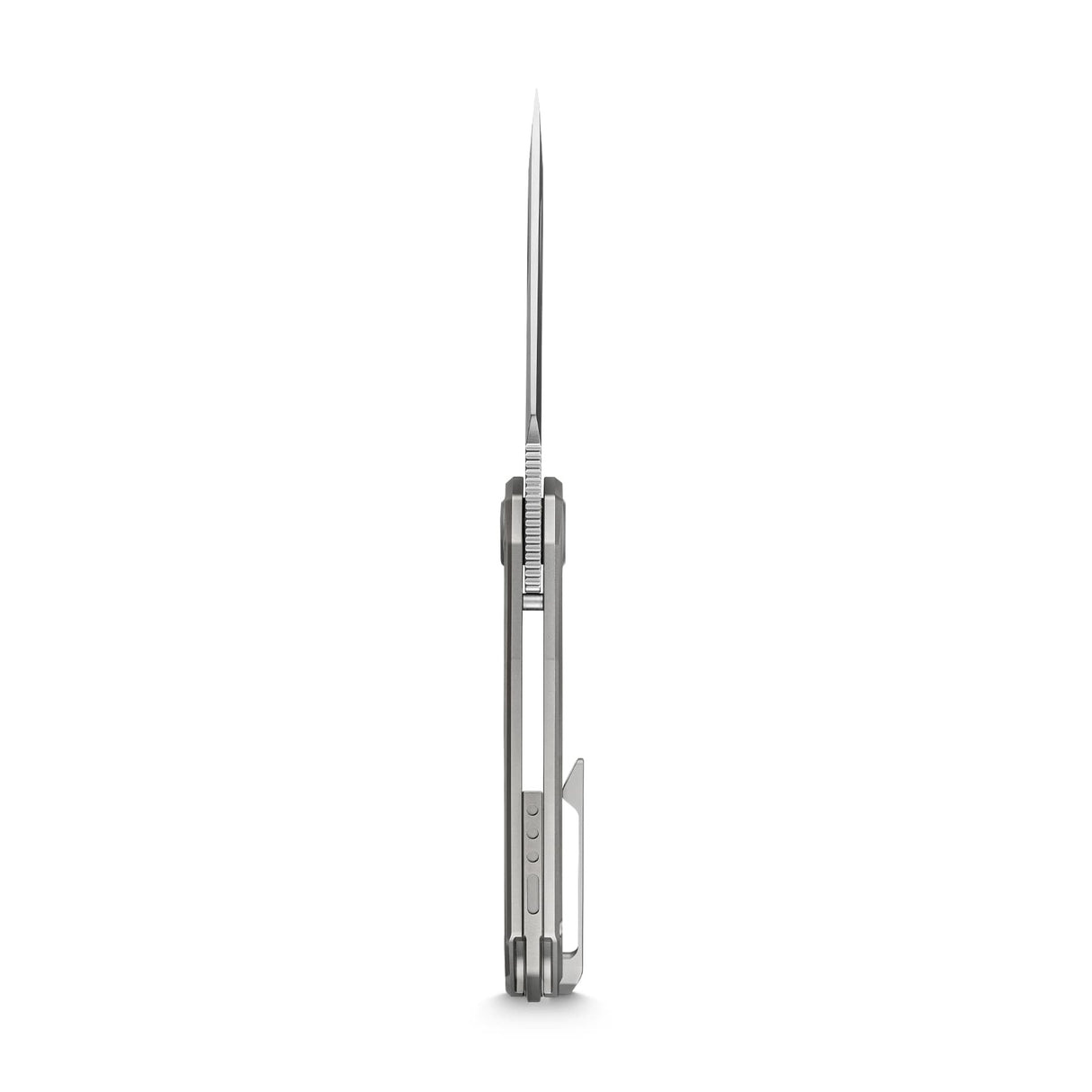 Thunderbird V | Grey Ti + Dual Satin & Bead Blast M390 - A0324