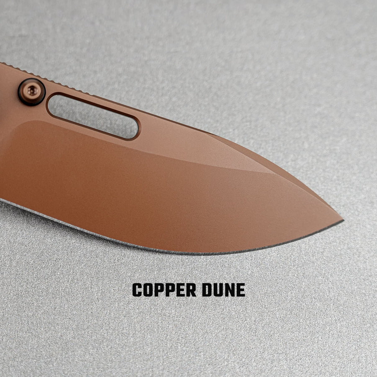 Zander - Vanchor Lock® | Black Aluminium + Copper Dune S35VN - A4601