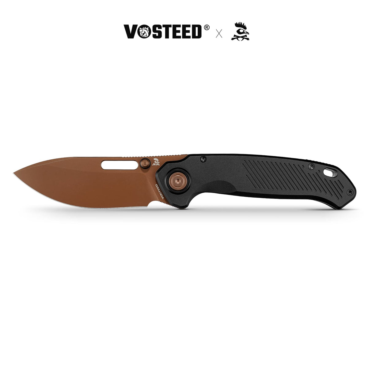 Zander - Vanchor Lock® | Black Aluminium + Copper Dune S35VN - A4601