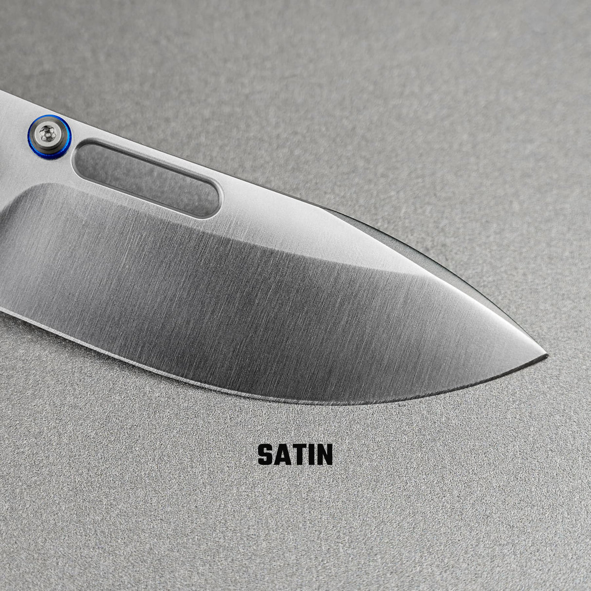 Zander - Vanchor Lock® | Grey Aluminium + Satin S35VN - A4605
