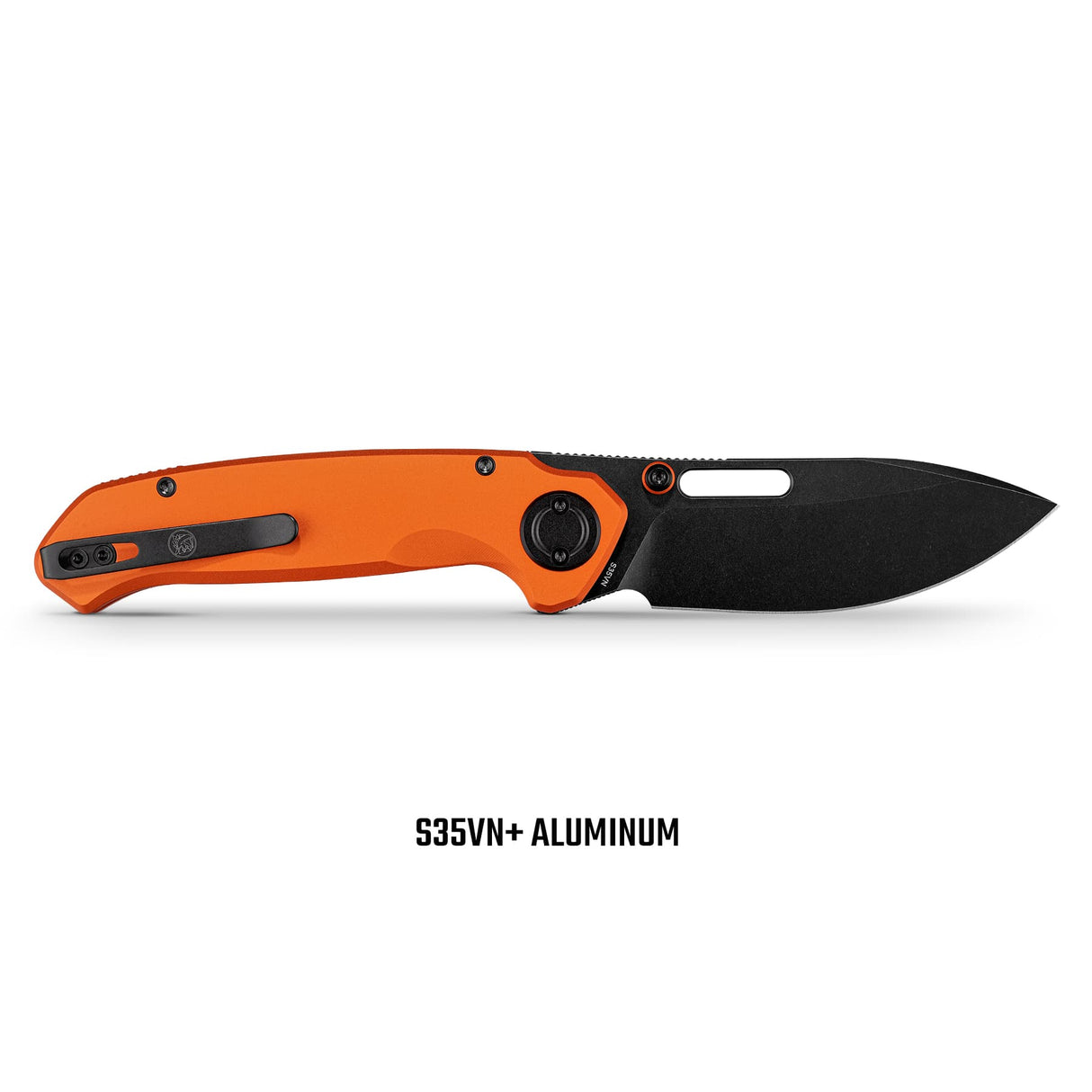 Zander - Vanchor Lock® | Orange Aluminium + Blackwash S35VN - A4606