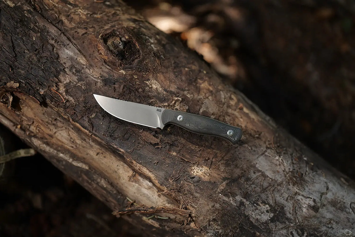Notchline | Rose Carbon Fibre + Stonewash S35VN