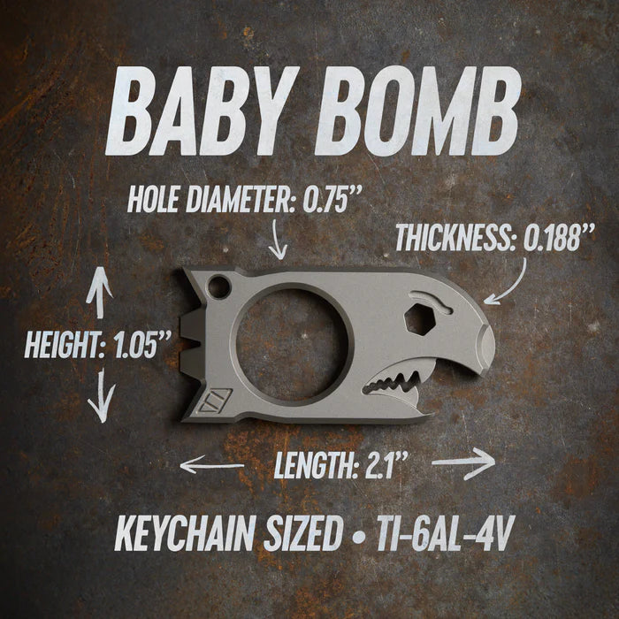 Baby Bomb | Stonewashed Ti