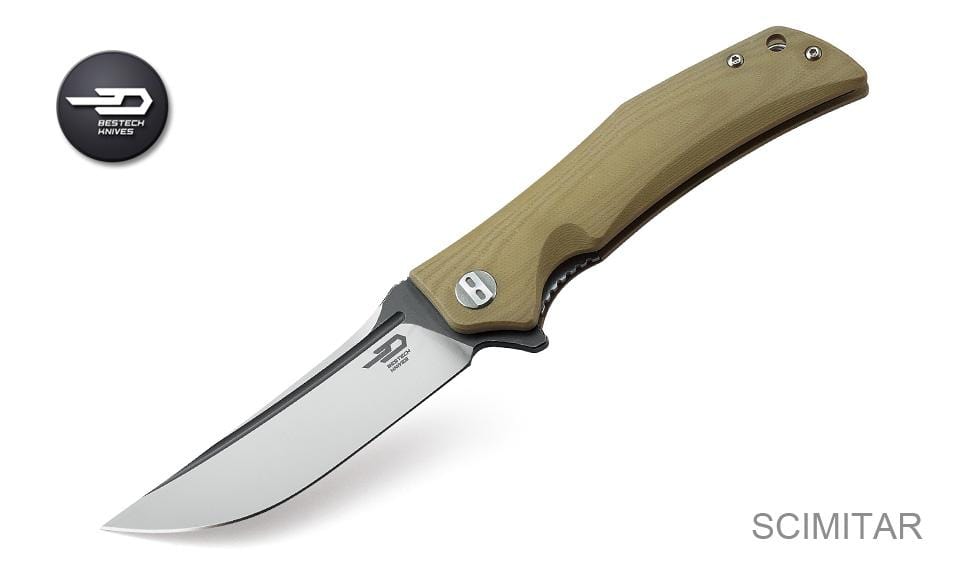 Bestech | Scimitar, Folding Knife, Bestech,Adventure Carry