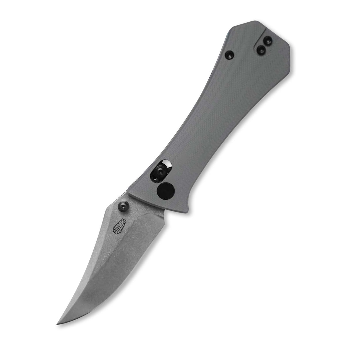 Pocket Bowie Deadhead Crossbar | Grey G10 + Stonewash 14C28N