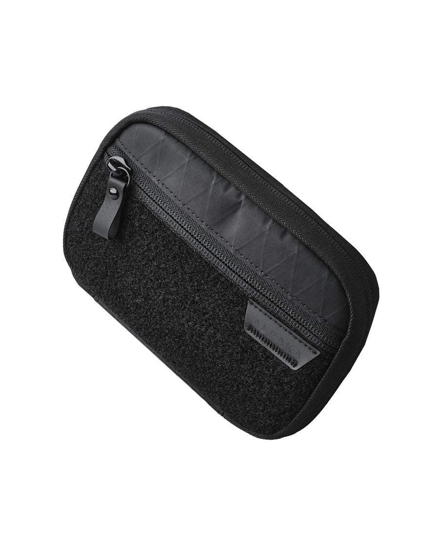 ALPAKA Zip Pouch Coin – Minimalist RFID Blocking Wallet, X-Pac VX21 Fabric, Dark Green
