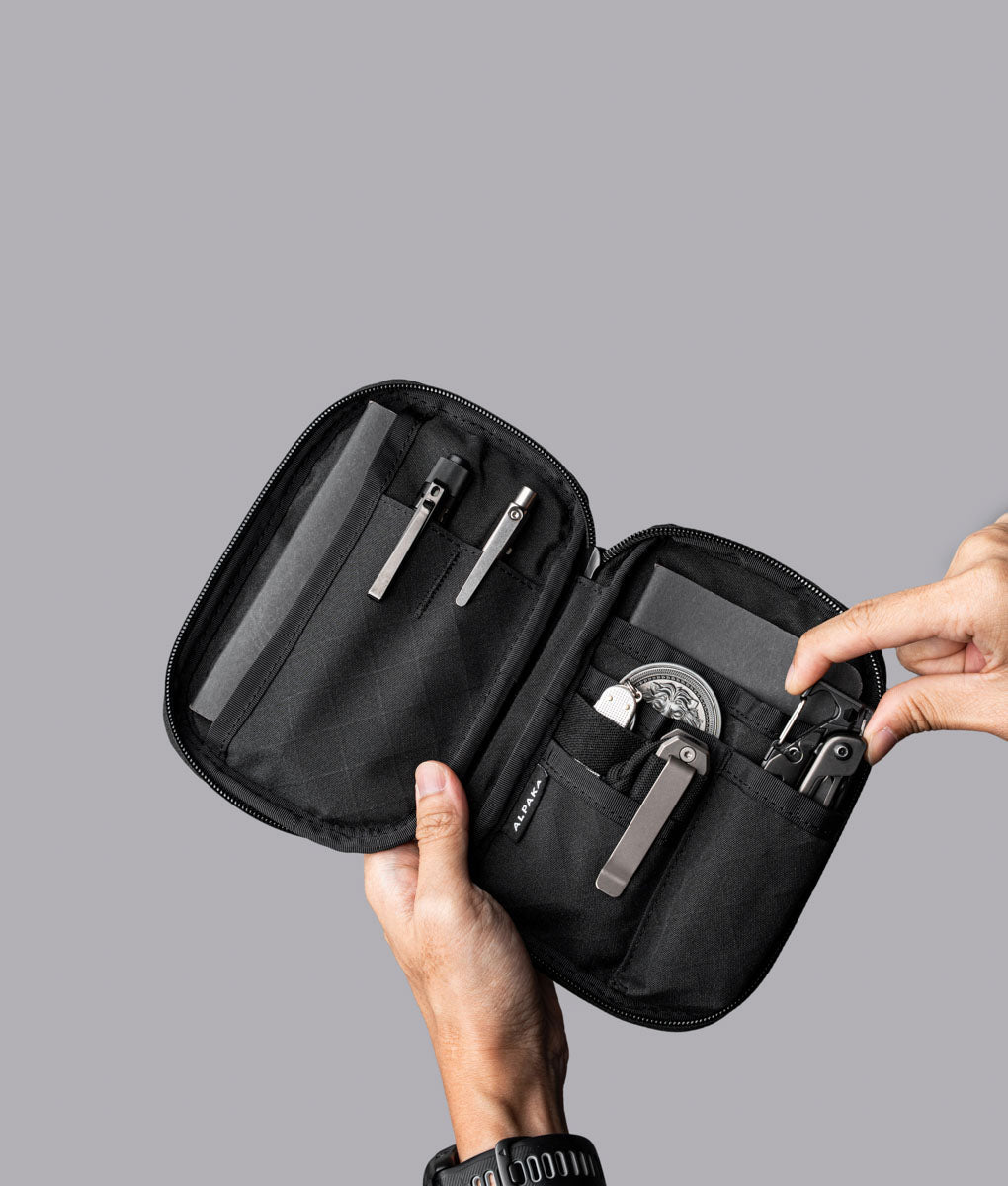 Admin Pouch Pro | Black Axogrid 300D