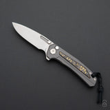 Turaco | TechnoCarbo Gold + Mirror Polished M390