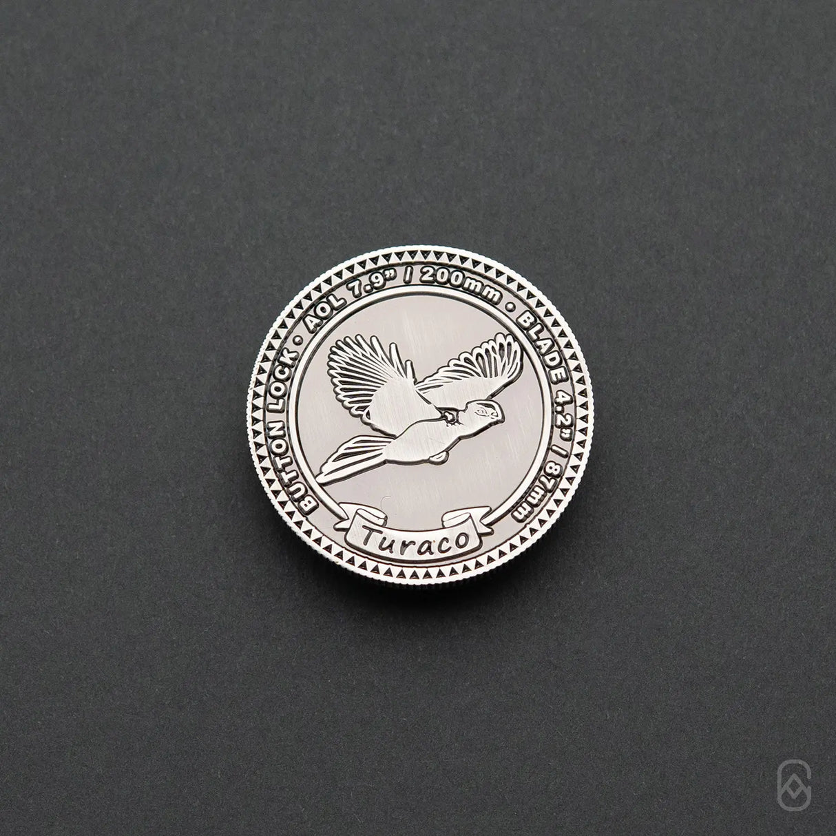 Turaco | Desert Ironwood + Stonewashed M390