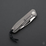 iMamba® Flipper-Delete | Solid Ti + Stonewashed RWL34