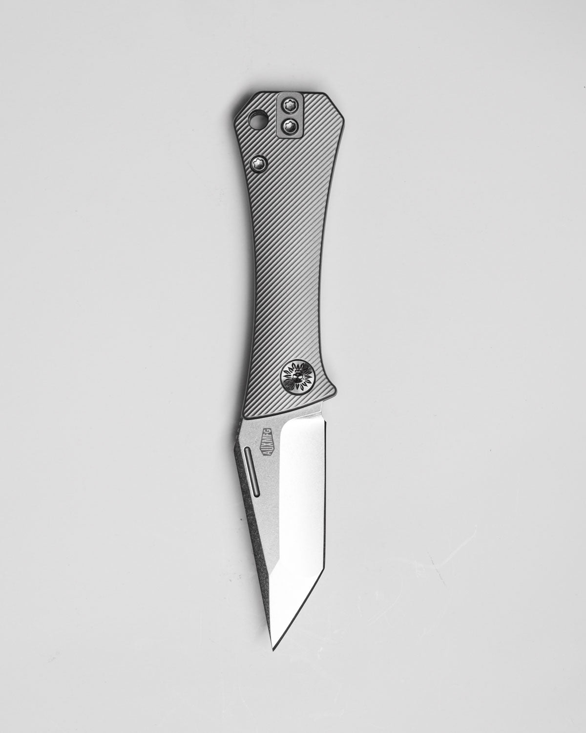 Coffin Tanto Slipjoint | Titanium + Stonewash M390