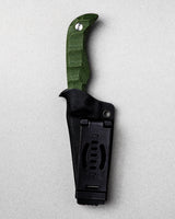 Karl Jr Deadhead Fixed | Green Micarta + 14C28N